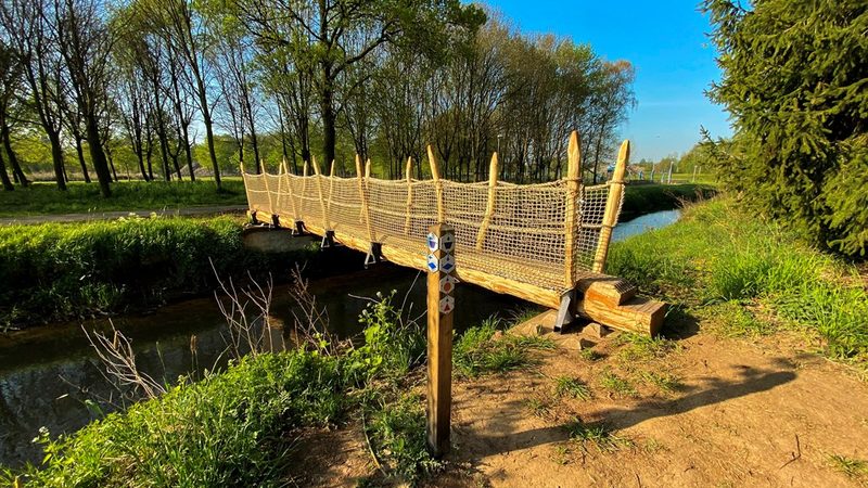 Fietspad langs de Demer bij Diepenbeek